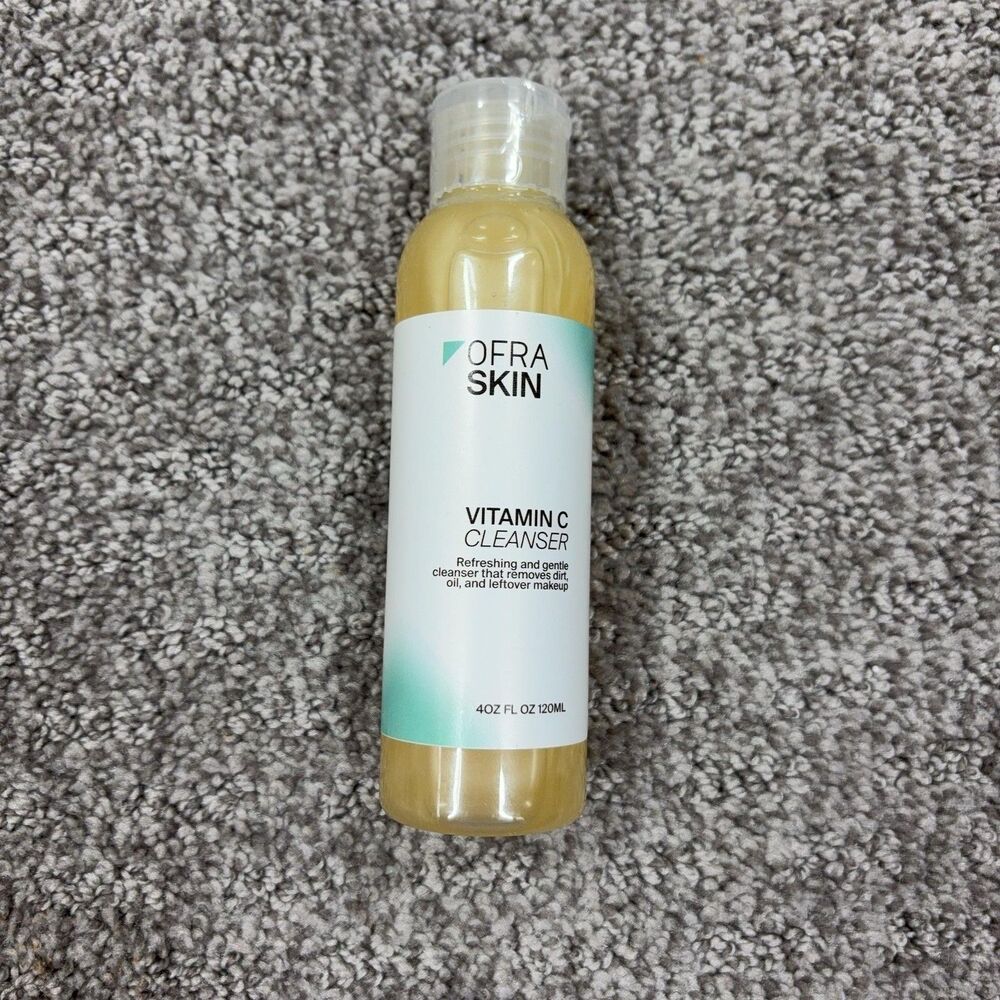 OFRA Skin Vitamin C Cleanser 4oz Face Neck Makeup Remover Oil Control Unisex New
